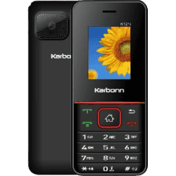 Karbonn K121i Dual Sim Keypad Mobile Phone | Black Red