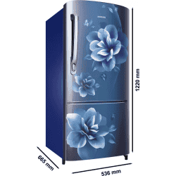 Samsung Direct Cool Single Door Refrigerator | 215 L | 4 Star | RR23D2H34UZ/HL