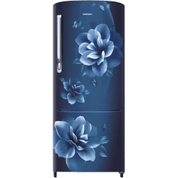 Samsung Direct Cool Single Door Refrigerator | 223 L | 3 Star | Camellia Blue | RR24C2723CU/NL