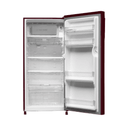 Haier Direct Cool Single Door Refrigerator |  190 L | 2 Star | Red Noisettes Finish | HRD-2102CRN-P