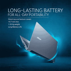 Acer Aspire Lite | AMD Ryzen 3 Quad Core 5300U | 8 GB | 512 GB SSD | 39.62 cm (15.6 Inch) | Steel Gray |  AL15 41