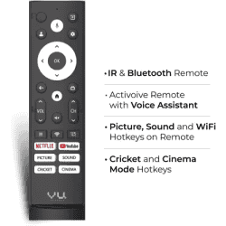 Vu GloLED Ultra HD 4K TV |  139 cm (55 Inch) | 55GLOLED25