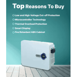 V-Guard VWI Voltage Stabilizer | 400 | White
