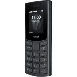 Nokia 105 Dual Sim Keypad Phone | Charcoal