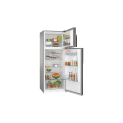 BOSCH Series 4 Double Door Convertible Refrigerator | 334 L | 2 Star | Frost Free with VarioInverter Compressor | Shiney Silver | CTC35S02DI