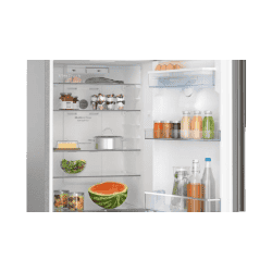 BOSCH Series 4 Double Door Convertible Refrigerator | 334 L | 2 Star | Frost Free with VarioInverter Compressor | Shiney Silver | CTC35S02DI