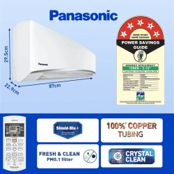 Panasonic  Split Inverter AC | 1 Ton  | 5 Star | White | CS/CU-EU12AKY5F