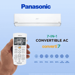 Panasonic  Split Inverter AC | 1 Ton  | 5 Star | White | CS/CU-EU12AKY5F