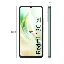 Redmi 13C 5G | 8 GB | 256 GB | Startrail Green