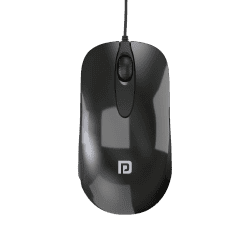 Portronics Toad 26 Wired Optical Mouse | Black | POR 1630