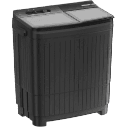 Bosch Semi Automatic Toploader Washing Machine | 8 Kg | Black | WJG803S0IN