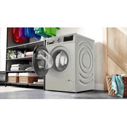Bosch Fully Automatic Front Load Washing Machine | 10 kg | Silver inox | WGA254AXIN