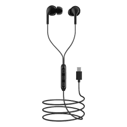 boAt Bassheads 100C Wired Earphones | Type C Jack | 10 mm Drivers | Black