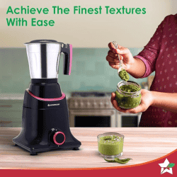 Wonderchef Select Mixer Grinder | 750W  | 4 Jar | Black