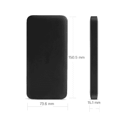Redmi Power Bank | 10000 mAh | 10 W | Black | PB100LZM