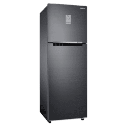 Samsung Double Door Refrigerator | Frost Free Convertible | 256 L | 2 Star | Luxe Black | RT30C3732BX/HL