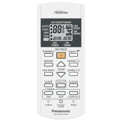 Panasonic EU 7 in 1 Convertible Inverter Split AC | 1.5 Ton | 3 Star | EU18AKY3F