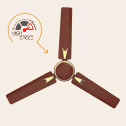 Polycab VIVA DLX Ceiling Fan | 1200 mm |  Luster brown