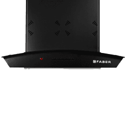 Faber Hood Ace Pro Wall Mounted Chimney | 3D | 90 cm | Black | HC PB FL BK