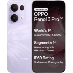 OPPO Reno 13 Pro 5G | 12 GB | 256 GB | Mist Lavender
