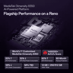 OPPO Reno 13 Pro 5G | 12 GB | 256 GB | Mist Lavender