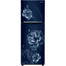 Samsung Frost Free Double Door Refrigerator | 236 L | 2 Star | Camellia Blue | RT28C3022CU/HL