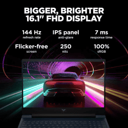 HP Victus Gaming Laptop | Ryzen 7 Octa Core 7840HS | 16 GB | 512 GB | 6 GB Graphics | NVIDIA GeForce RTX 3050 |  Performance Blue | 16-s0095AX