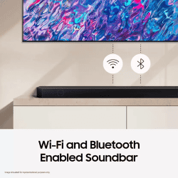 Samsung Q-Symphony with Upfiring Speakers & wireless subwoofer | 320W  | Black | HW-Q700C