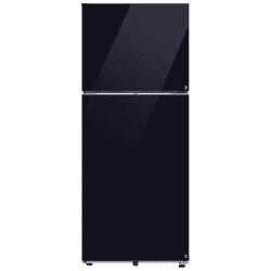 Samsung Frost Free Double Door Refrigerator | 396 L | 2 Star | Black Glass | RT41DB6A4B22HL