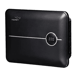 V Guard Crystal 150 Prime Voltage Stabilizer | Black