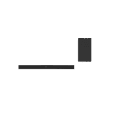 Philips Soundbar with Wireless Subwoofer | 2.1 Channel | 100 W | Black | TAB4329/94