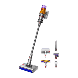 Dyson V12S Detect Slim Submarine Wet And Dry Vacuum Cleaner | Yellow & Nickel
