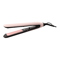 Philips Hair Straightener | Kerashine Ceramic Plates with Silkprotect Technology | Pink | BHS378/10