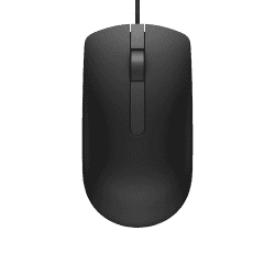 Dell MS116 Wired Optical Mouse | 1000DPI | LED Tracking | Black