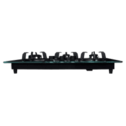 Faber Maxus Glass Automatic Hob | 3 Burners | Black | HT803 CRS BR CI AI