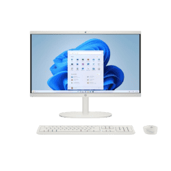 HP All in One Desktop | Intel Core i3 N300 | 21.5 inch | 8 GB | 512GB SSD | FHD Anti Glare  | White | 22-dg0786in