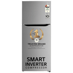 LG Frost Free Refrigerator | Smart Inverter Compressor | 242 L | Shiny Steel | GL-N292DPZY APZZEBN