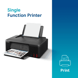 Canon PIXMA Ink Tank Printer | Single Function | Black |  G1737