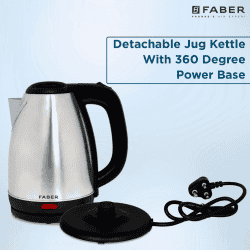 Faber Electric Kettle | Stainless Steel | 1.8 L