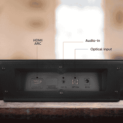 PHILIPS Soundbar | 2.1CH | 140W | Bluetooth with Wireless Subwoofer Powerful Bass | TAB5305/94