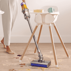 Dyson V12S Detect Slim Submarine Wet And Dry Vacuum Cleaner | Yellow & Nickel