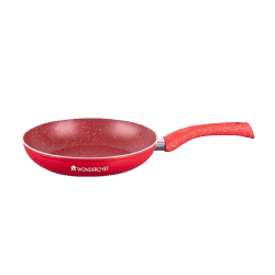 Wonderchef Granite Non Stick Fry Pan | 24 cm  | 1.8 L  | Red