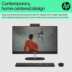 HP All in One Desktop 24 PC | AMD Ryzen 5 7520U | 16 GB | 512GB SSD | 24 cr0025in