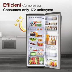 Godrej Single Door Refrigerator | 268 L | 3 Star | RD EMARVEL 290C THI ST GL