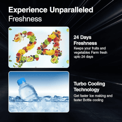 Godrej Single Door Refrigerator | 268 L | 3 Star | RD EMARVEL 290C THI ST GL