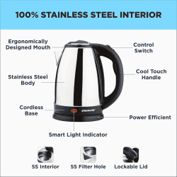 Butterfly EKN Electric Kettle  | 1.8 L | Black
