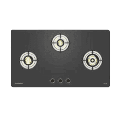 Pureflames Ray Gas HOB | 90 cm | Black | RAY90