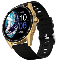 Fire-Boltt Invicible Plus Smart Watch | Bluetooth Calling | 1.43 inch | Amoled Display | Black
