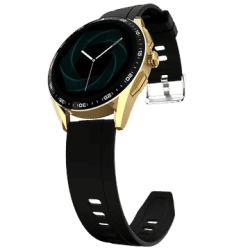 Fire-Boltt Invicible Plus Smart Watch | Bluetooth Calling | 1.43 inch | Amoled Display | Black
