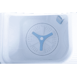 Haier Semi Automatic Top Load Washing Machine | 8.5 kg | Maroon & White | HTW85 186